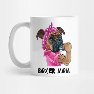 Boxer Mom Happy Mother Day Mug